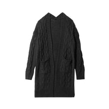 Load image into Gallery viewer, LOOZYKIT 2019 New Autumn Winter Women&#39;s Loose Long Sleeve Korean Knit Sweater Cardigan Coat Thick Winter Women Cardigans Sweater
